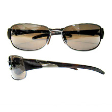Óculos de sol com óculos protetores de UV com qualidade de moda masculina (14194)